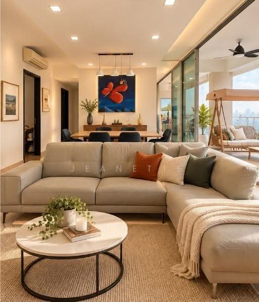 Kovan Residences, 1 Kovan Road, Hougang / Punggol / Sengkang, 5 Bedrooms, 1,776 sqft, Condominium For Sale, by Jeanette CHOW, 500132467 - Living Room - PropertyGuru.com.sg