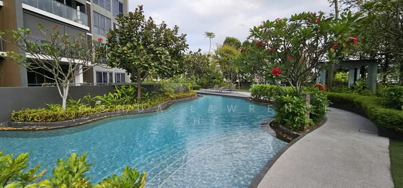 The Clement Canopy, Ave 1 Clementi, 3 Bedrooms, 990 sqft, Condominium For Sale, by Joshua Lawrence Che, 500132479 - Greenery and Pool - PropertyGuru.com.sg