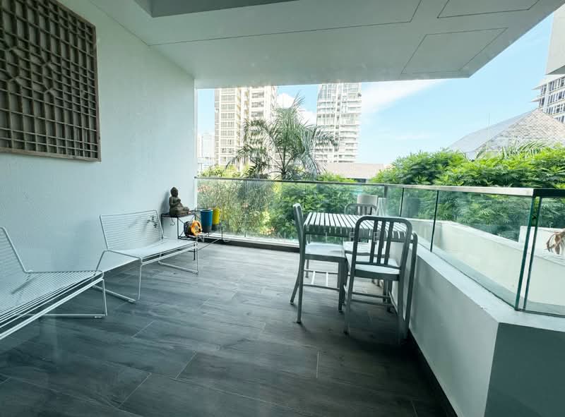 Vertis, 20 Amber Gardens, 2 Bedrooms, 1,206 sqft, Condominium For Rent, by Anson Lee, 500132484 - Balcony - PropertyGuru.com.sg