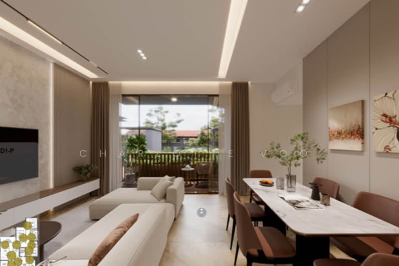 Verde Joo Chiat, 108 Joo Chiat Terrace, 4 Bedrooms, 1,227 sqft, Apartment For Sale, by Charlotte Voo, 500132503 - Living Room - PropertyGuru.com.sg
