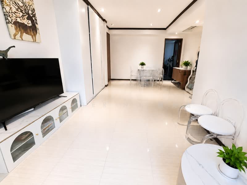 Bellewoods, 114 Woodlands Avenue 5, 3 Bedrooms, 936 sqft, Executive Condominium For Rent, by Javier Ng 黄允健, 500132522 - Living Room - PropertyGuru.com.sg