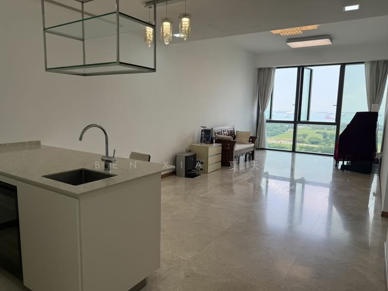 Marina One Residences, 21 Marina Way, 3 Bedrooms, 1,518 sqft, Condominium For Rent, by Ben XIA 夏天鹏, 500132551 - Living Room - PropertyGuru.com.sg