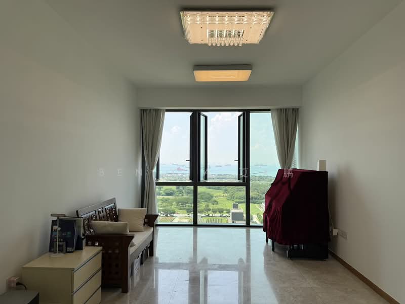 Marina One Residences, 21 Marina Way, 3 Bedrooms, 1,518 sqft, Condominium For Rent, by Ben XIA 夏天鹏, 500132551 - Living Room - PropertyGuru.com.sg