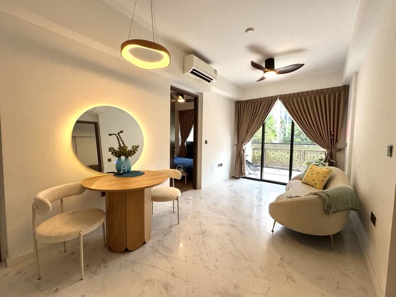 Sceneca Residence, 26 Tanah Merah Kechil Link, 3 Bedrooms, 904 sqft, Condominium For Rent, by Zheng Libin, 500132590 - Living Room - PropertyGuru.com.sg