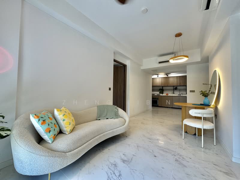 Sceneca Residence, 26 Tanah Merah Kechil Link, 3 Bedrooms, 904 sqft, Condominium For Rent, by Zheng Libin, 500132590 - Living Room - PropertyGuru.com.sg
