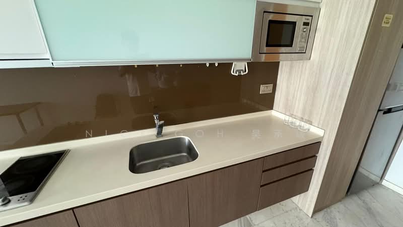 The Viridian, 6 Jalan Ampas, 1 Bedroom, 527 sqft, Condominium For Rent, by Nick Goh 吴承峻, 500132592 - Kitchen - PropertyGuru.com.sg