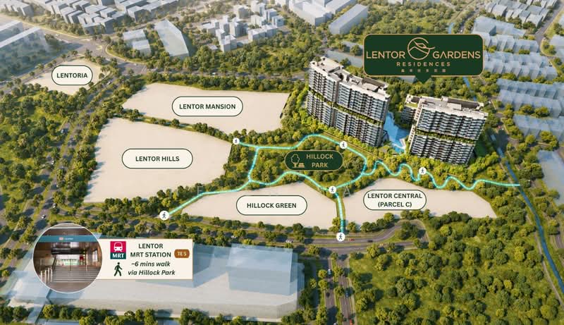Lentor Gardens Residences, 68 Lentor Gardens, 3 Bedrooms, 872 sqft, Condominium For Sale, by Helen Yap, 500132601 - Exterior - PropertyGuru.com.sg