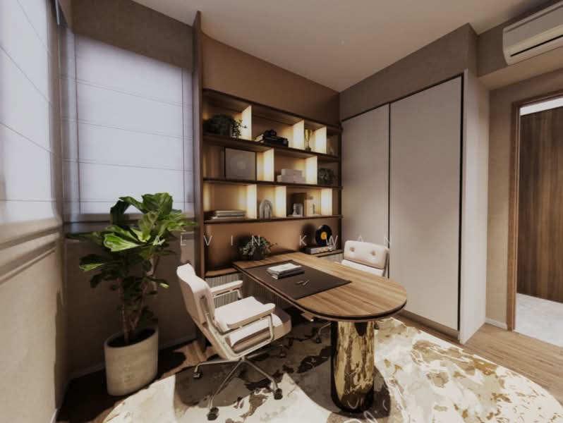 Amber House, 30 Amber Gardens, 4 Bedrooms, 1,744 sqft, Apartment For Sale, by Alvin Kwan, 500132748 - Study - PropertyGuru.com.sg