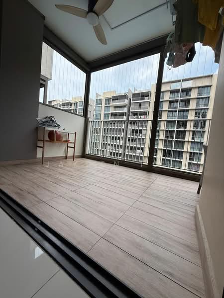 Treasure Crest, 60 Anchorvale Crescent, 3 Bedrooms, 1,076 sqft, Executive Condominium For Rent, by Jayden Toh, 500132801 - Balcony - PropertyGuru.com.sg