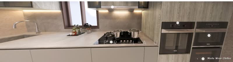 5-Bed Attractive $Psf Luxury Residence, Integrated Living @ Canninghill Piers康宁河湾, , 5 Bedrooms, 2,788 sqft, Condominium For Sale, by Homer Lau, 500132864 - Kitchen - PropertyGuru.com.sg