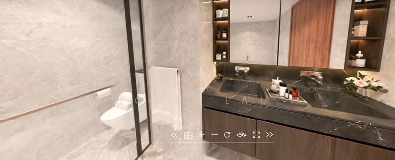 5-Bed Attractive $Psf Luxury Residence, Integrated Living @ Canninghill Piers康宁河湾, , 5 Bedrooms, 2,788 sqft, Condominium For Sale, by Homer Lau, 500132864 - Bathroom - PropertyGuru.com.sg