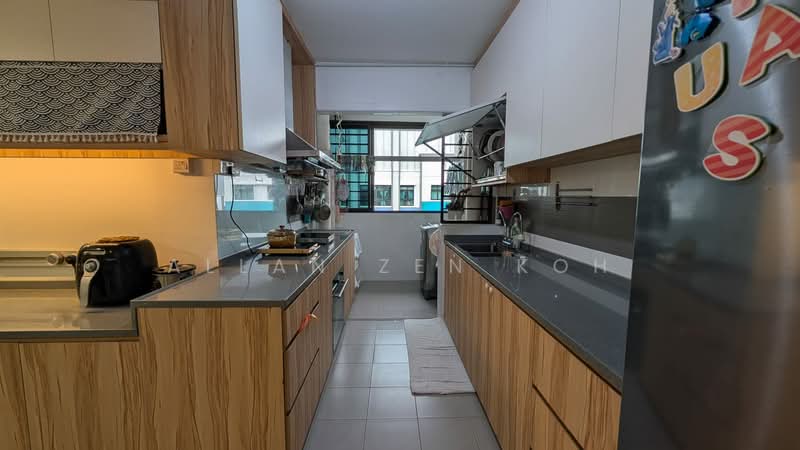 808A Choa Chu Kang Avenue 1, 808A Choa Chu Kang Avenue 1, 3 Bedrooms, 990 sqft, HDB Flat For Rent, by Allan Zen Koh, 500132873 - Kitchen - PropertyGuru.com.sg