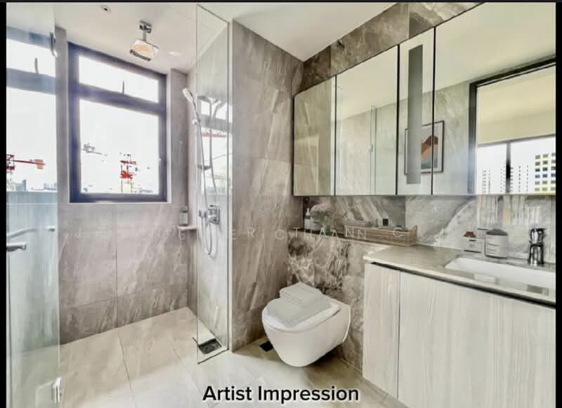 Piccadilly Grand, Northumberland Road, 3 Bedrooms, 1,076 sqft, Condominium For Sale, by Jennifer Tan C.H., 500132890 - Bathroom - PropertyGuru.com.sg
