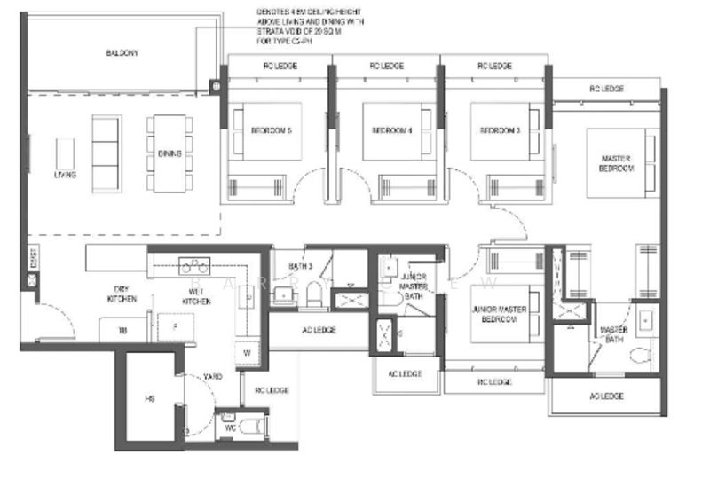 Lumina Grand, Bukit Batok West Ave. 5, 5 Bedrooms, 1,496 sqft, Condominium For Sale, by Barry Chew, 500132938 - PropertyGuru.com.sg