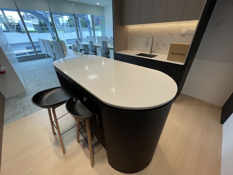 Keppel South Central, 10 Hoe Chiang Road, 1,249 sqft, Office For Rent, by KP Chong, 500132947 - Kitchen - CommercialGuru.com.sg