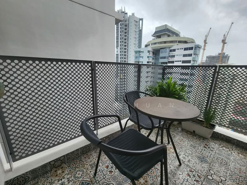 The Verve, 23 Jalan Rajah Road, 1 Bedroom, 441 sqft, Condominium For Sale, by Aaron Huan, 500133005 - Balcony - PropertyGuru.com.sg
