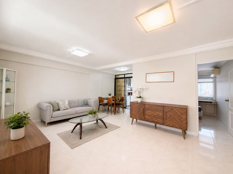 48 Lengkok Bahru, 48 Lengkok Bahru, 3 Bedrooms, 904 sqft, HDB Flat For Sale, by Chen Cun You, 500133015 - Living Room - PropertyGuru.com.sg