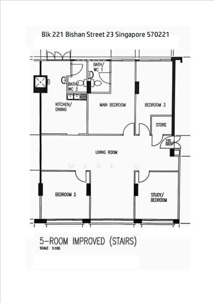 221 Bishan Street 23, 221 Bishan Street 23, 4 Bedrooms, 1,301 sqft, HDB Flat For Sale, by Mark G, 500133021 - PropertyGuru.com.sg