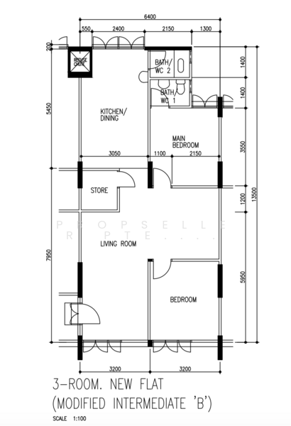 533 Ang Mo Kio Avenue 5, 533 Ang Mo Kio Avenue 5, 2 Bedrooms, 872 sqft, HDB Flat For Sale, by PROPSELLER PTE. LTD., 500133107 - PropertyGuru.com.sg