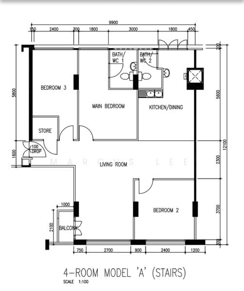 225 Bishan Street 23, , 2 Bedrooms, 1,130 sqft, HDB Flat For Sale, by Marcus Lee, 500133112 - PropertyGuru.com.sg