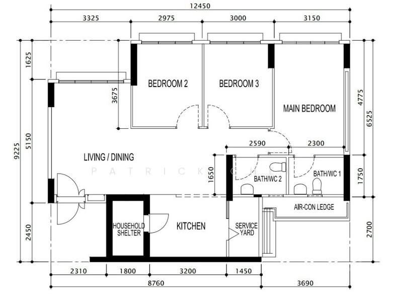 217B Boon Lay View, 217B Boon Lay Avenue, 3 Bedrooms, 1,011 sqft, HDB Flat For Sale, by Patrick Chee, 500133140 - PropertyGuru.com.sg