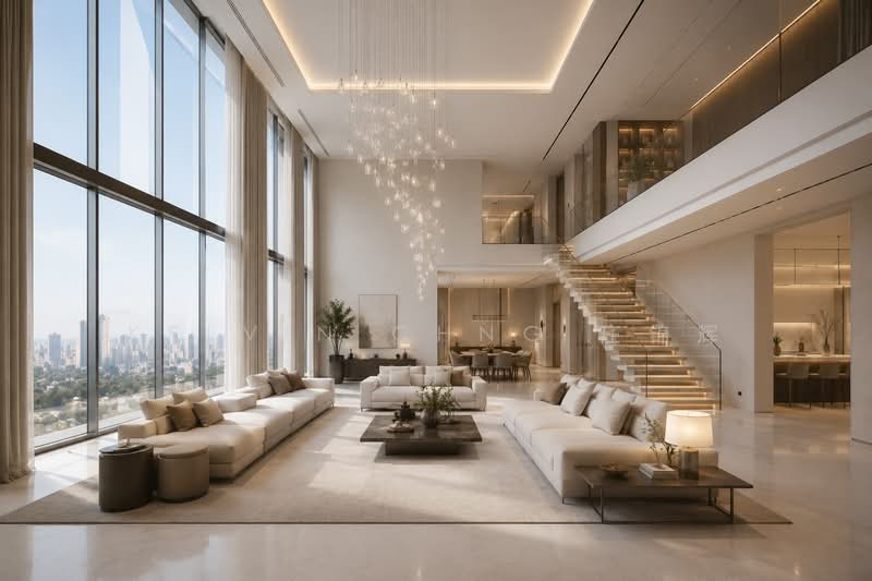 Luxurious Freehold Condo In Orchard, , 6 Bedrooms, 12,000 sqft, Condominium For Sale, by Kelvin Chng 庄锦辉, 500133163 - Living Room - PropertyGuru.com.sg