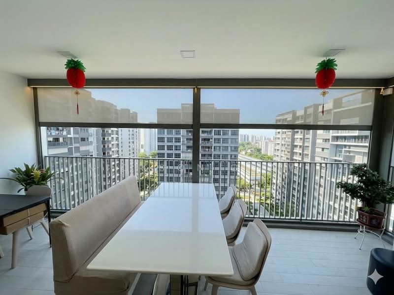 The Topiary, 25 Fernvale Lane, 4 Bedrooms, 1,335 sqft, Executive Condominium For Sale, by Nickson Guay, 500133223 - Balcony - PropertyGuru.com.sg
