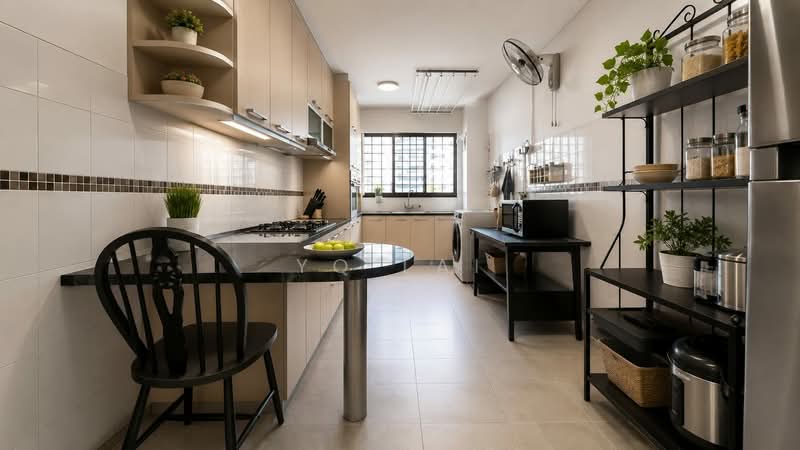 435 Bukit Panjang Ring Road, 435 Bukit Panjang Ring Road, 3 Bedrooms, 1,119 sqft, HDB Flat For Sale, by YQ Lai, 500133267 - Kitchen - PropertyGuru.com.sg