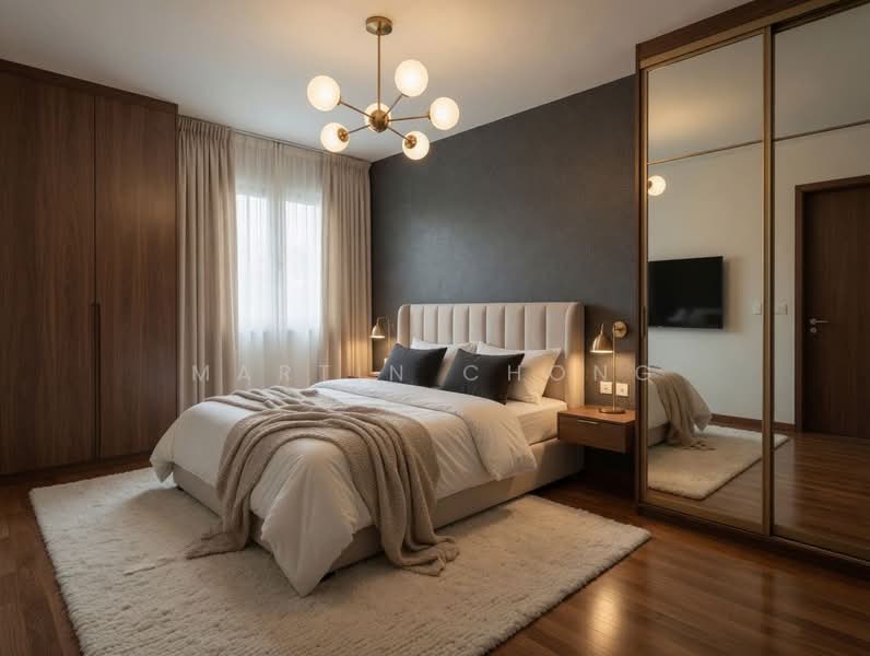 60 Teban Gardens Road, 60 Teban Gardens Road, 3 Bedrooms, 1,184 sqft, HDB Flat For Sale, by Martin Chong, 500133340 - Bedroom (AI Photo) - PropertyGuru.com.sg
