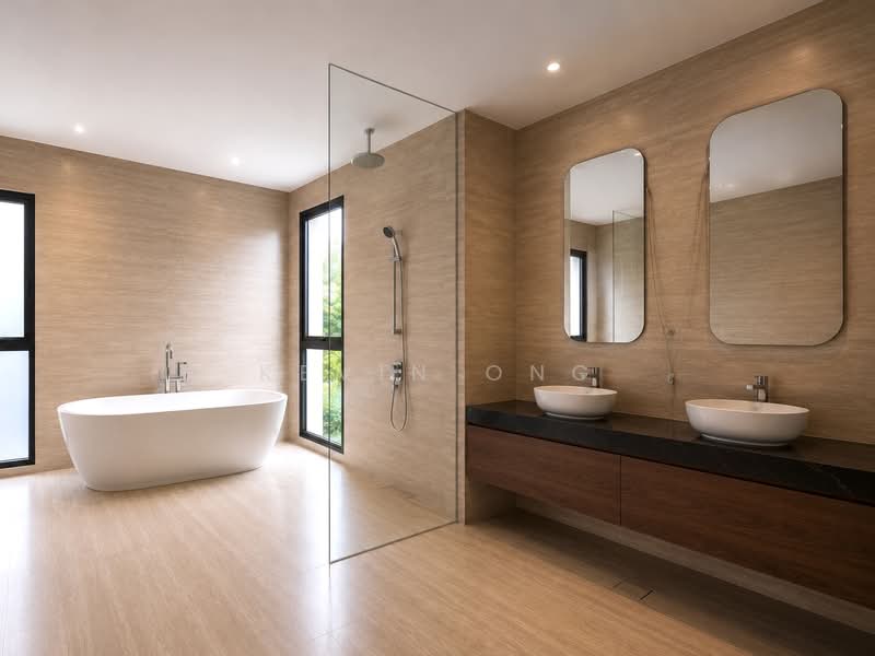 Henry Park, 1 Mount Sinai Road, 5 Bedrooms, 12,110 sqft, Semi-Detached House For Sale, by Kevin Ong, 500133342 - Bathroom - PropertyGuru.com.sg