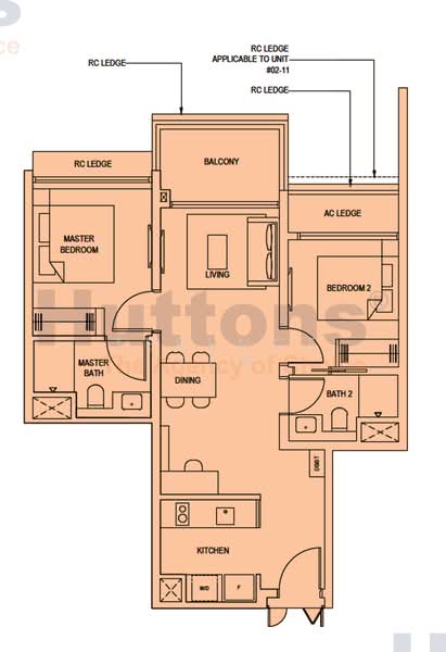 Pinetree Hill, 32 Pine Grove, 2 Bedrooms, 764 sqft, Condominium For Sale, by Terence Yew, 500133389 - PropertyGuru.com.sg