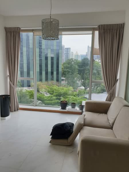 Vida, 5 Peck Hay Road, 1 Bedroom, 517 sqft, Condominium For Rent, by Jeffrey Cheow, 500133390 - Living Room - PropertyGuru.com.sg