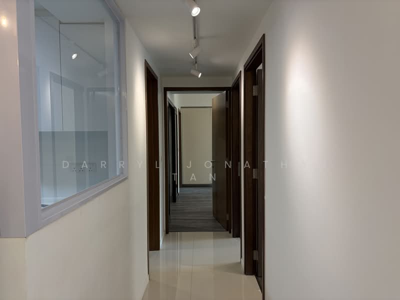 The Topiary, 11 Fernvale Lane, 3 Bedrooms, 1,367 sqft, Executive Condominium For Rent, by Darryl Jonathan Tan, 500133549 - Corridor - PropertyGuru.com.sg