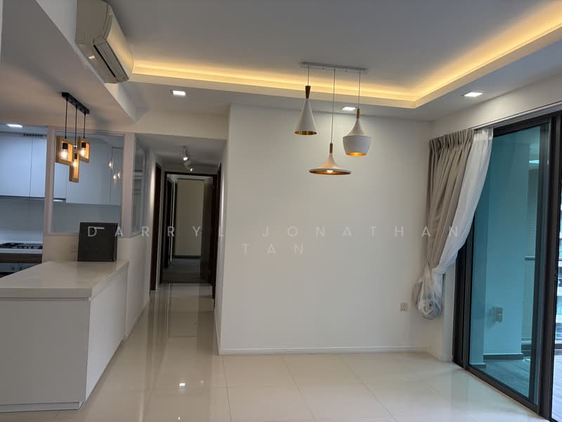 The Topiary, 11 Fernvale Lane, 3 Bedrooms, 1,367 sqft, Executive Condominium For Rent, by Darryl Jonathan Tan, 500133549 - Living Room - PropertyGuru.com.sg