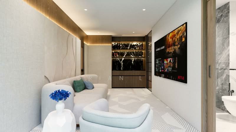 Serangoon Garden Estate, 4 Brockhampton Drive, 5 Bedrooms, 7,460 sqft, Semi-Detached House For Sale, by Adrian Lim, 500133552 - Living Room - PropertyGuru.com.sg