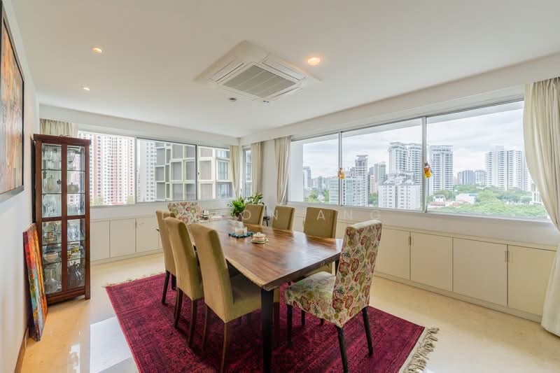 Leonie Towers, 28 Leonie Hill, 4 Bedrooms, 3,251 sqft, Apartment For Rent, by Daron Ang, 500133553 - Dining Room - #PropertyPartners - PropertyGuru.com.sg