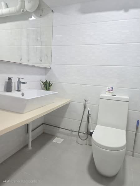 931 Hougang Street 91, 931 Hougang Street 91, 4 Bedrooms, 1,291 sqft, HDB Flat For Sale, by Nora Kassim, 500133599 - Master bathroom  - PropertyGuru.com.sg