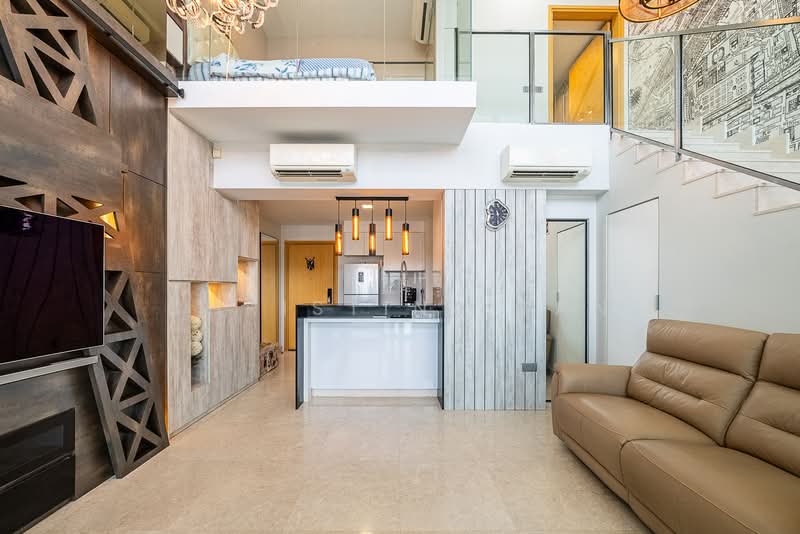 Eight Riversuites, 10 Whampoa East, 1 Bedroom, 818 sqft, Condominium For Rent, by Christina Tan, 500133615 - Living Room - PropertyGuru.com.sg