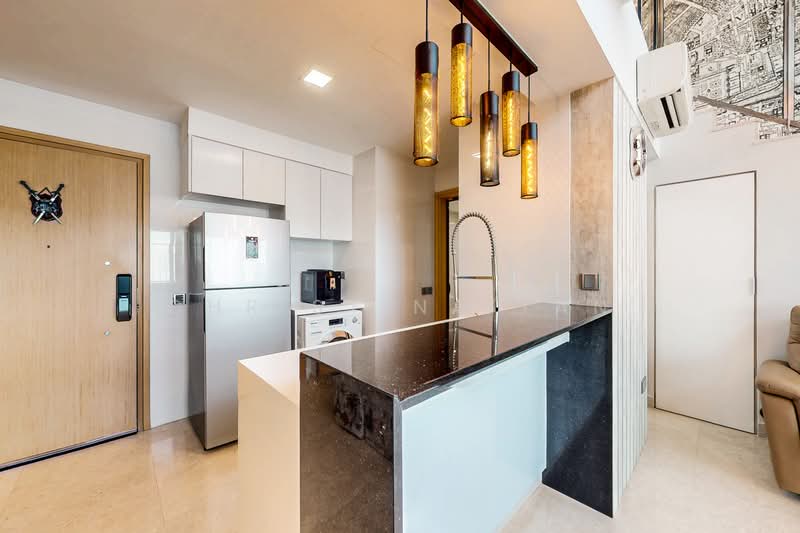 Eight Riversuites, 10 Whampoa East, 1 Bedroom, 818 sqft, Condominium For Rent, by Christina Tan, 500133615 - Kitchen - PropertyGuru.com.sg