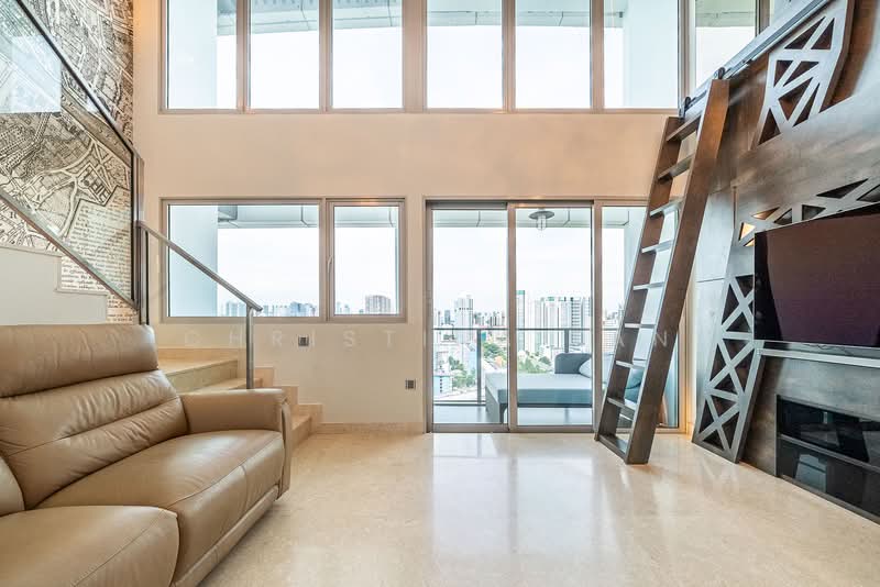 Eight Riversuites, 10 Whampoa East, 1 Bedroom, 818 sqft, Condominium For Rent, by Christina Tan, 500133615 - Living Room - PropertyGuru.com.sg