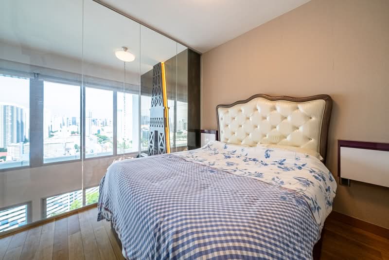Eight Riversuites, 10 Whampoa East, 1 Bedroom, 818 sqft, Condominium For Rent, by Christina Tan, 500133615 - Bedroom - PropertyGuru.com.sg