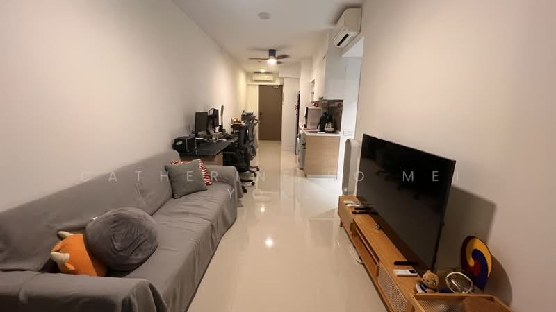Treasure at Tampines, 57 Tampines Lane, 2 Bedrooms, 592 sqft, Condominium For Rent, by Catherine Ho Mei Yoke, 500133678 - Living Room - PropertyGuru.com.sg