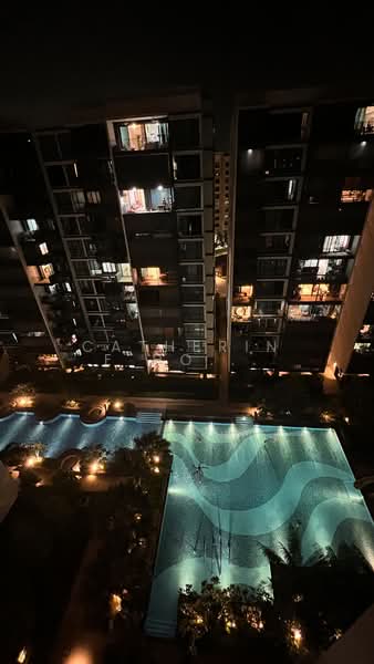 Treasure at Tampines, 57 Tampines Lane, 2 Bedrooms, 592 sqft, Condominium For Rent, by Catherine Ho Mei Yoke, 500133678 - Pool view - PropertyGuru.com.sg