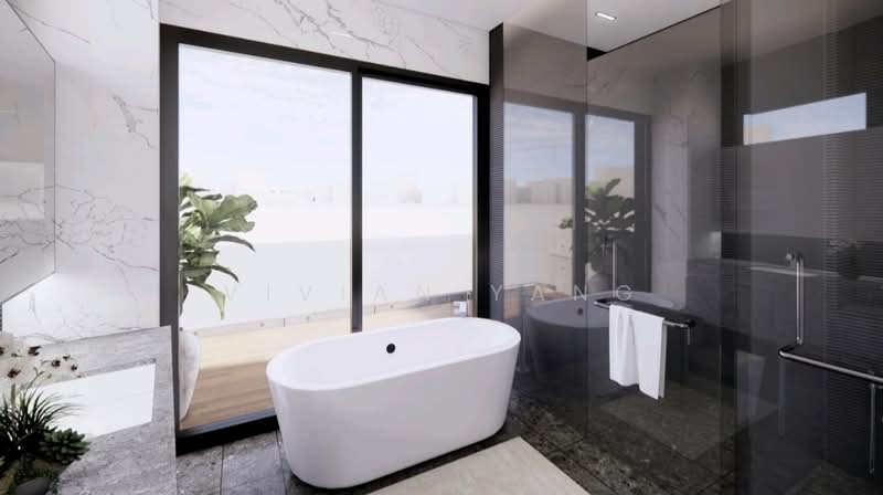 Brand New Luxury Corner Terrace at Kovan Road, Kovan Road, 7 Bedrooms, 8,800 sqft, Corner Terrace For Sale, by Vivian Yang, 500133720 - Bathroom - PropertyGuru.com.sg