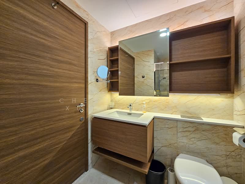 Queens Peak, 1 Dundee Road, 2 Bedrooms, 495 sqft, Condominium For Rent, by Cheryl Chng Xue'Er 庄雪娥, 500133820 - Bathroom - PropertyGuru.com.sg