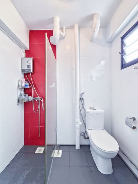 855 Woodlands Street 83, 855 Woodlands Street 83, 3 Bedrooms, 904 sqft, HDB Flat For Sale, by Michelle Koo, 500133827 - Bathroom - PropertyGuru.com.sg