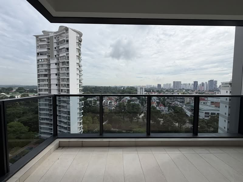 Perfect Ten, 323 Bukit Timah Road, 3 Bedrooms, 1,281 sqft, Condominium For Rent, by Shelby Lai, 500133889 - Balcony - PropertyGuru.com.sg