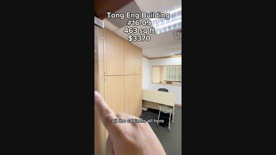 Tong Eng Building, 101 Cecil Street, Boat Quay / Raffles Place / Marina, 463 sqft, Office For Rent, by KP Chong, 500133997 - CommercialGuru.com.sg