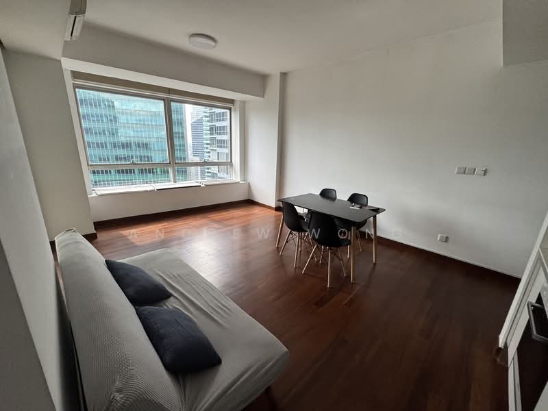 The Sail @ Marina Bay, 6 Marina Boulevard, 1 Bedroom, 614 sqft, Condominium For Rent, by Andrew Wong, 500134102 - Living Room - PropertyGuru.com.sg