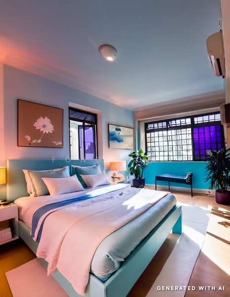 🏡 Open House Daily! Not To Be Missed! Rare End-Terrace Gem Within 1KM to Tao Nan School!, Lorong Stangee / Chapel Close, 4 Bedrooms, 2,000 sqft, Corner Terrace For Sale, by Fong Yong Ten, 500134266 - Bedroom - PropertyGuru.com.sg